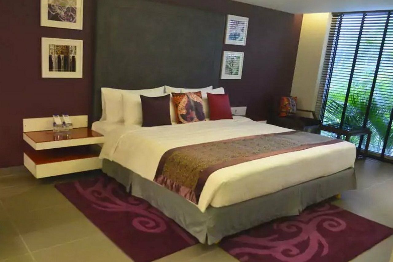 โรงแรมฮาร์ด ร็อค โคอา กาลังกูติ ภายนอก รูปภาพ A bedroom at the hotel
